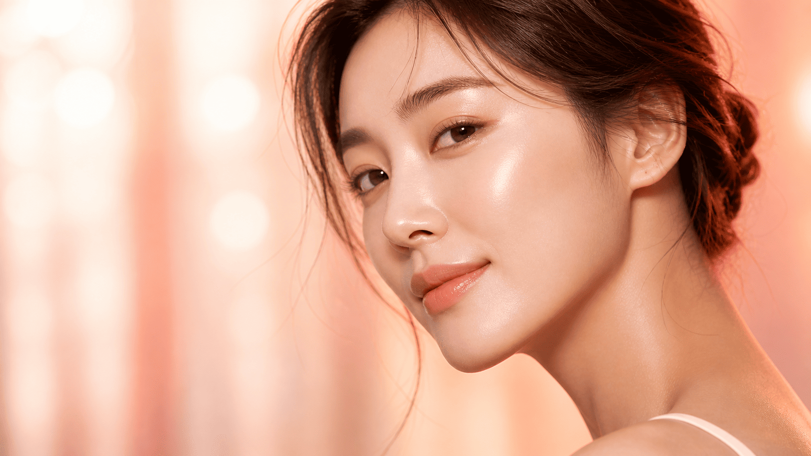 Radiant glowing skin — the goal of ECM skin booster treatment at Lux Singapore