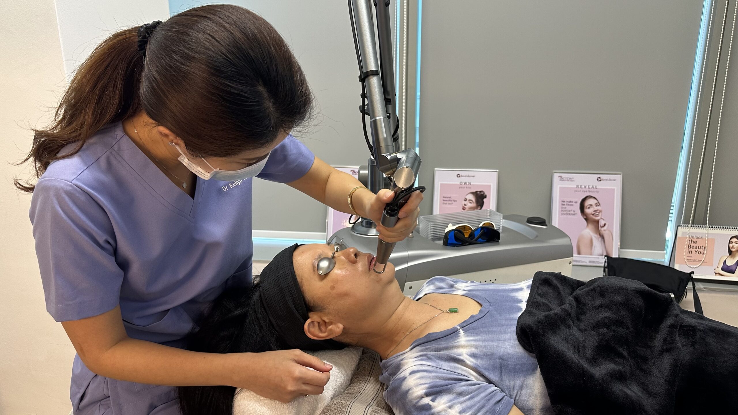 Q Switch Laser Treatment Procedure